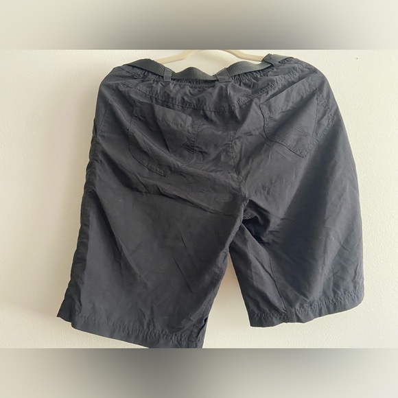 REI UPF 50+ Black Outdoor Hiking Shorts with Belted Waist Size 8 - Picture 6 of 6